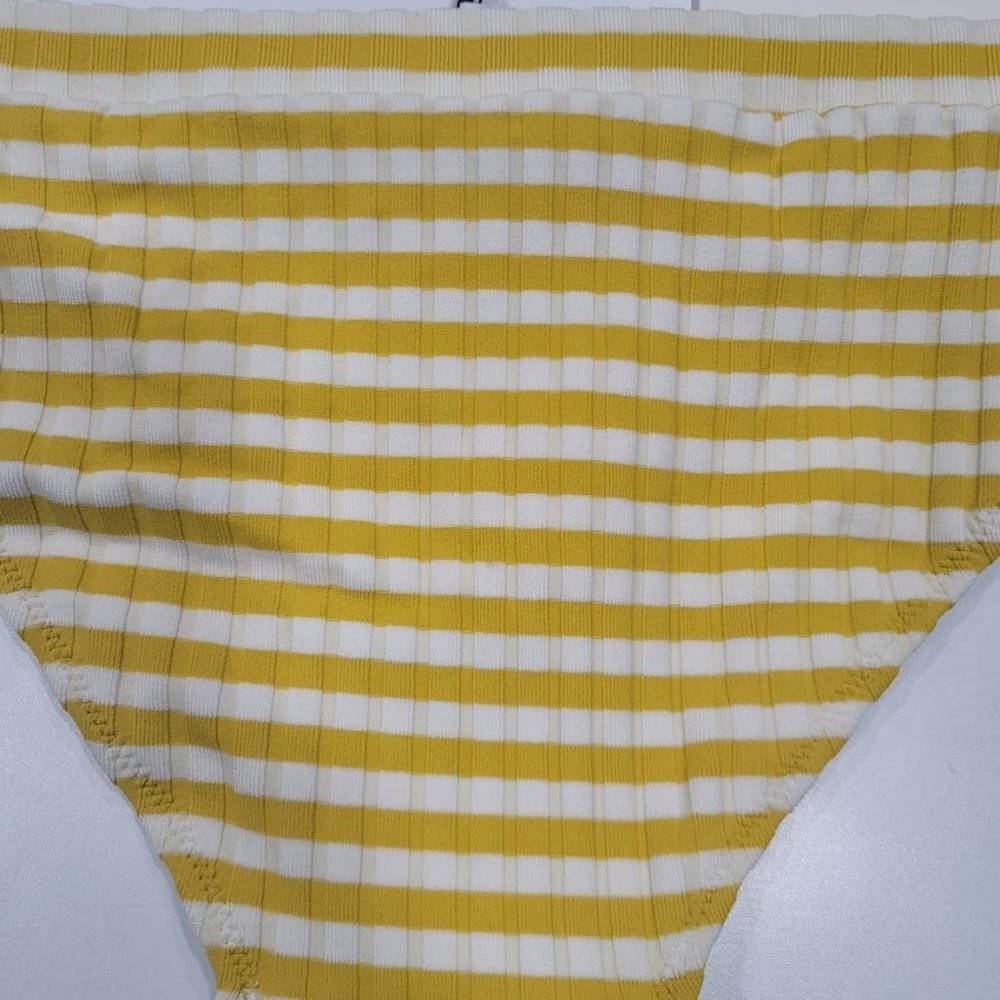 Solid & Striped The Madison Ribbed Bikini Bottom Size Large - Picture 5 of 10